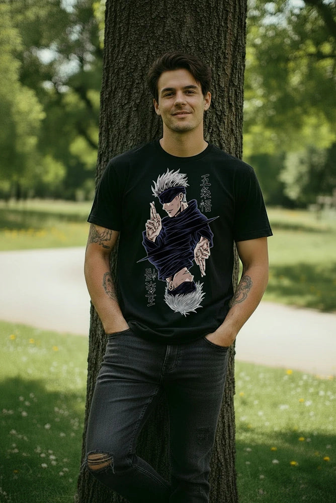 Gojo Satoru – Double Print Anime T-Shirt