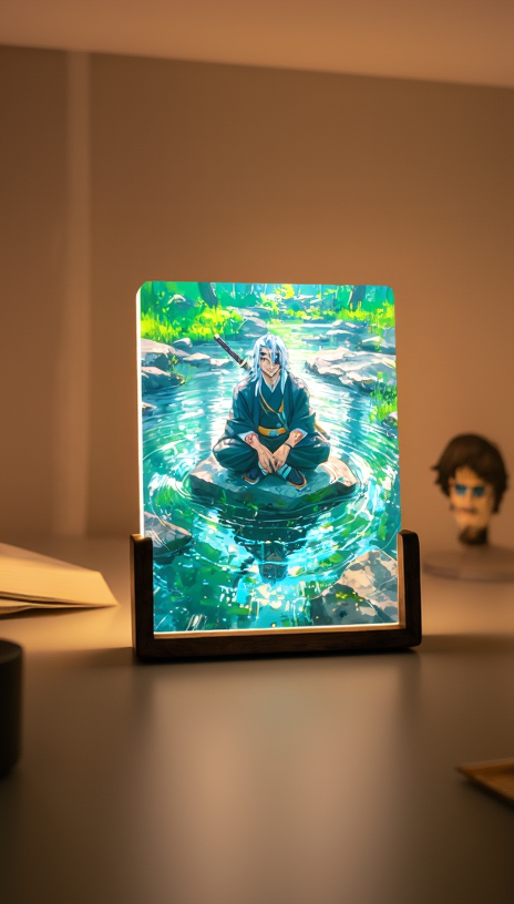 Tengen Uzui - Beleuchteter Bilderrahmen